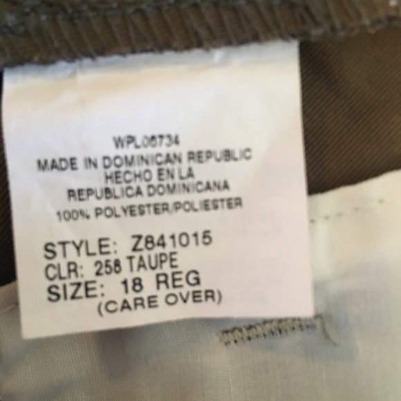 Boys Izod size 18R pants - Picture 4 of 5